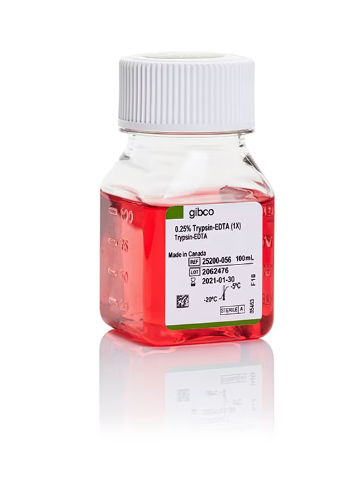 Tripsina-EDTA 0.25% rojo de fenol 100 ml