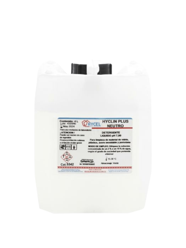 Detergente Liquido HYCLIN PLUS NEUTRO 4L