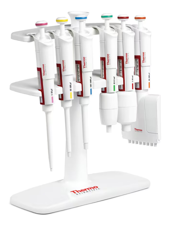 Soporte para 6 micropipetas Finnpipette