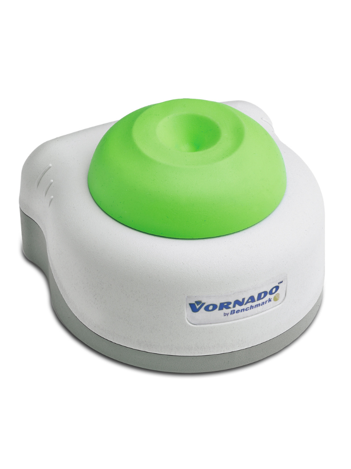 Agitador vortex miniatura Vornado con cabezal verde 100-240V