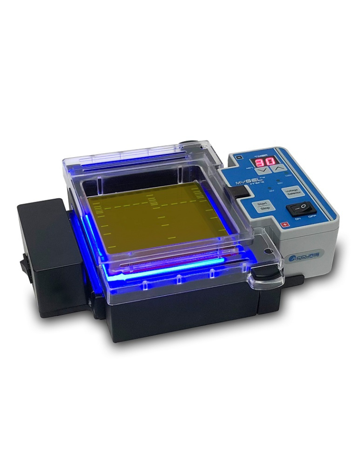 Sistema de electroforesis completo myGel InstaView Blue LED Illuminator 115V